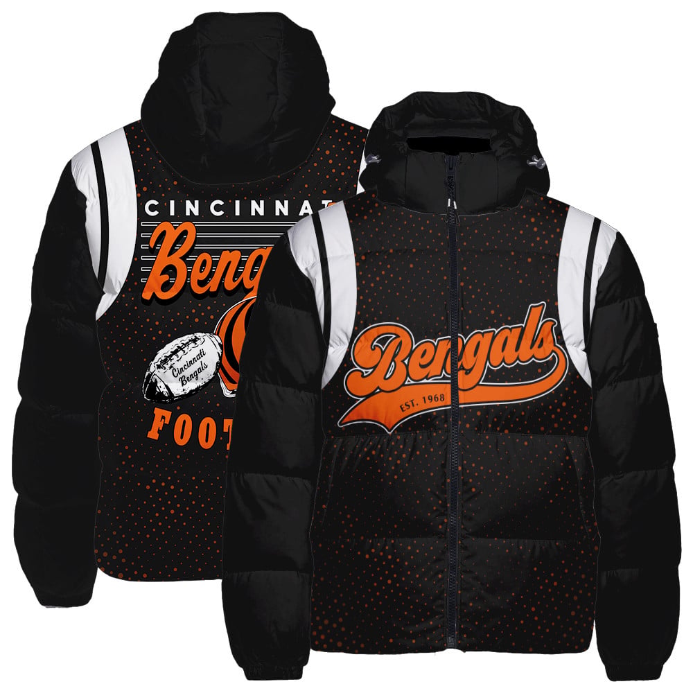 Cincinnati Bengals CozyCloud Down Jacket AZBTDWJ000229