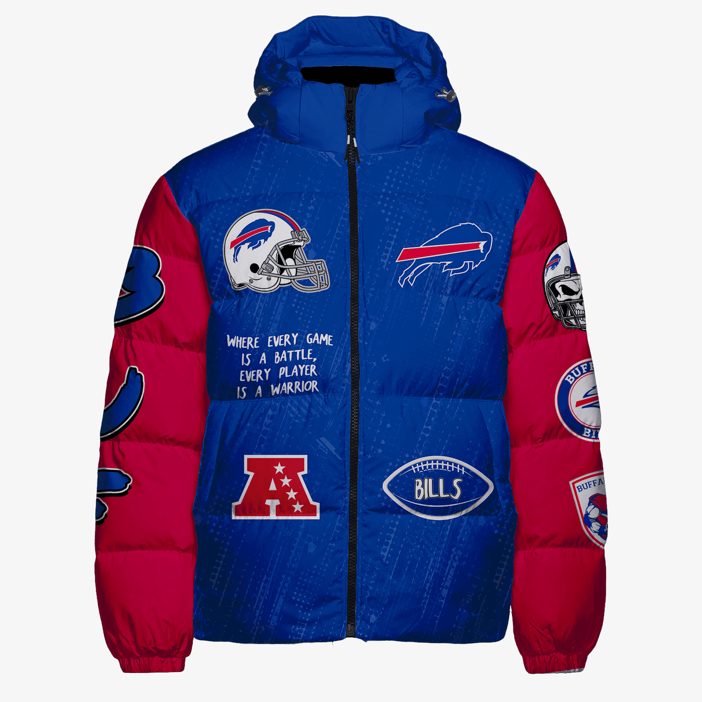 Buffalo Bills CozyCloud Down Jacket AZBTDWJ000116