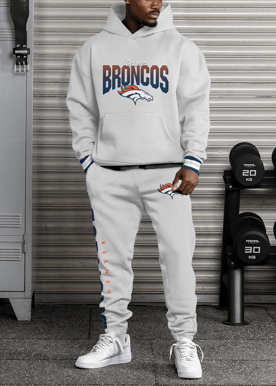 Denver Broncos Combo Pullover Hoodie And Sweatpants AZBTPHSP000042