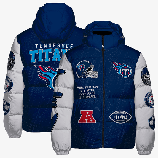 Tennessee Titans CozyCloud Down Jacket AZBTDWJ000170