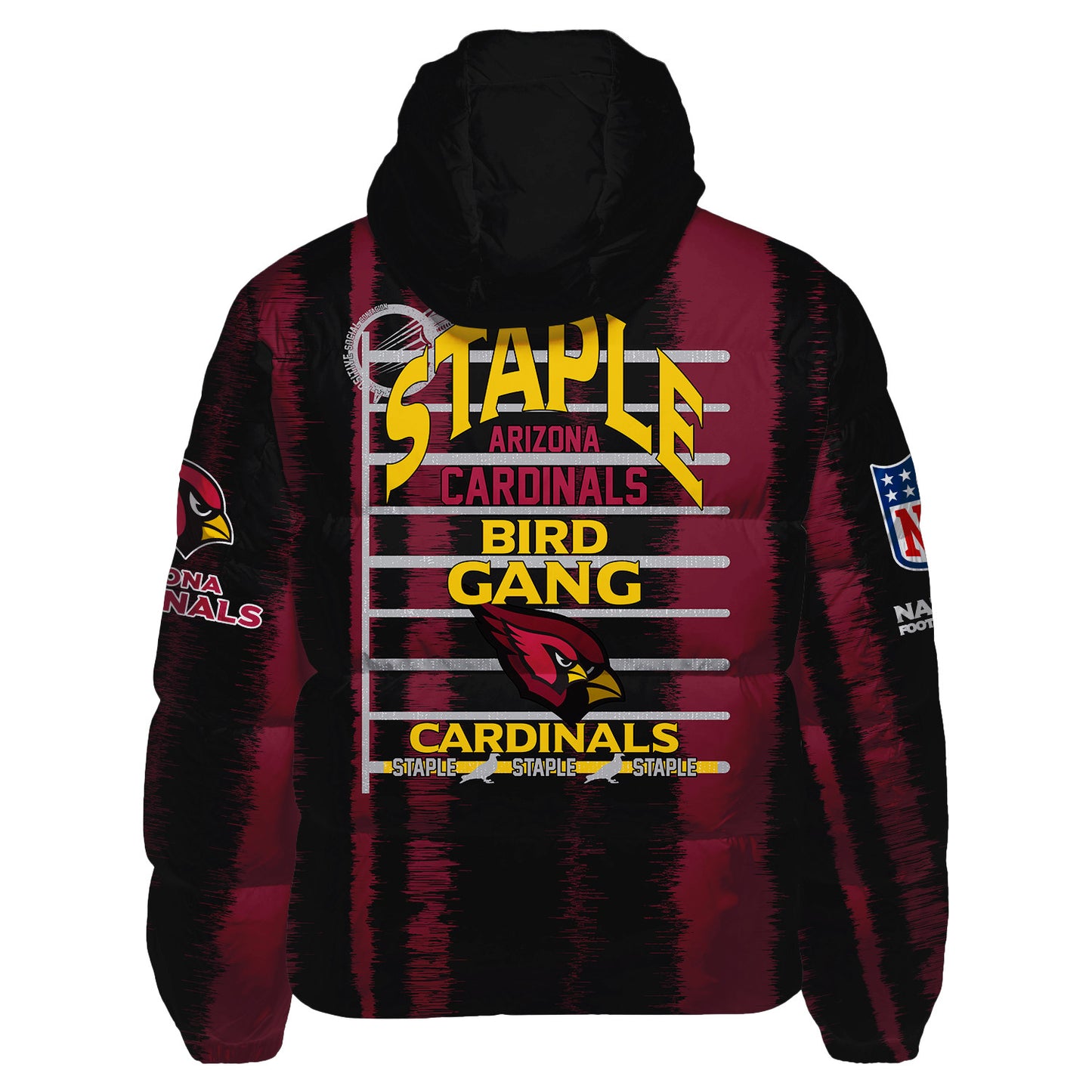 Arizona Cardinals CozyCloud Down Jacket AZBTDWJ000233