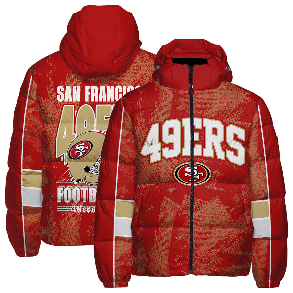 San Francisco 49ers CozyCloud Down Jacket AZBTDWJ000252