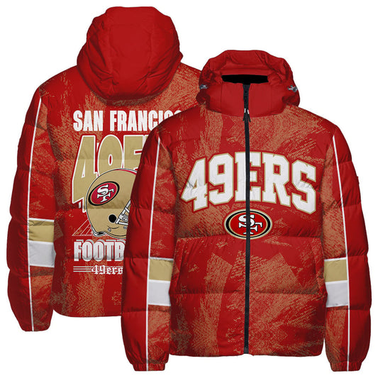 San Francisco 49ers CozyCloud Down Jacket AZBTDWJ000252