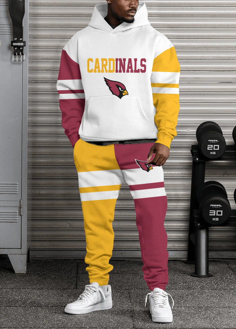 Arizona Cardinals Combo Pullover Hoodie And Sweatpants AZBTPHSP000142
