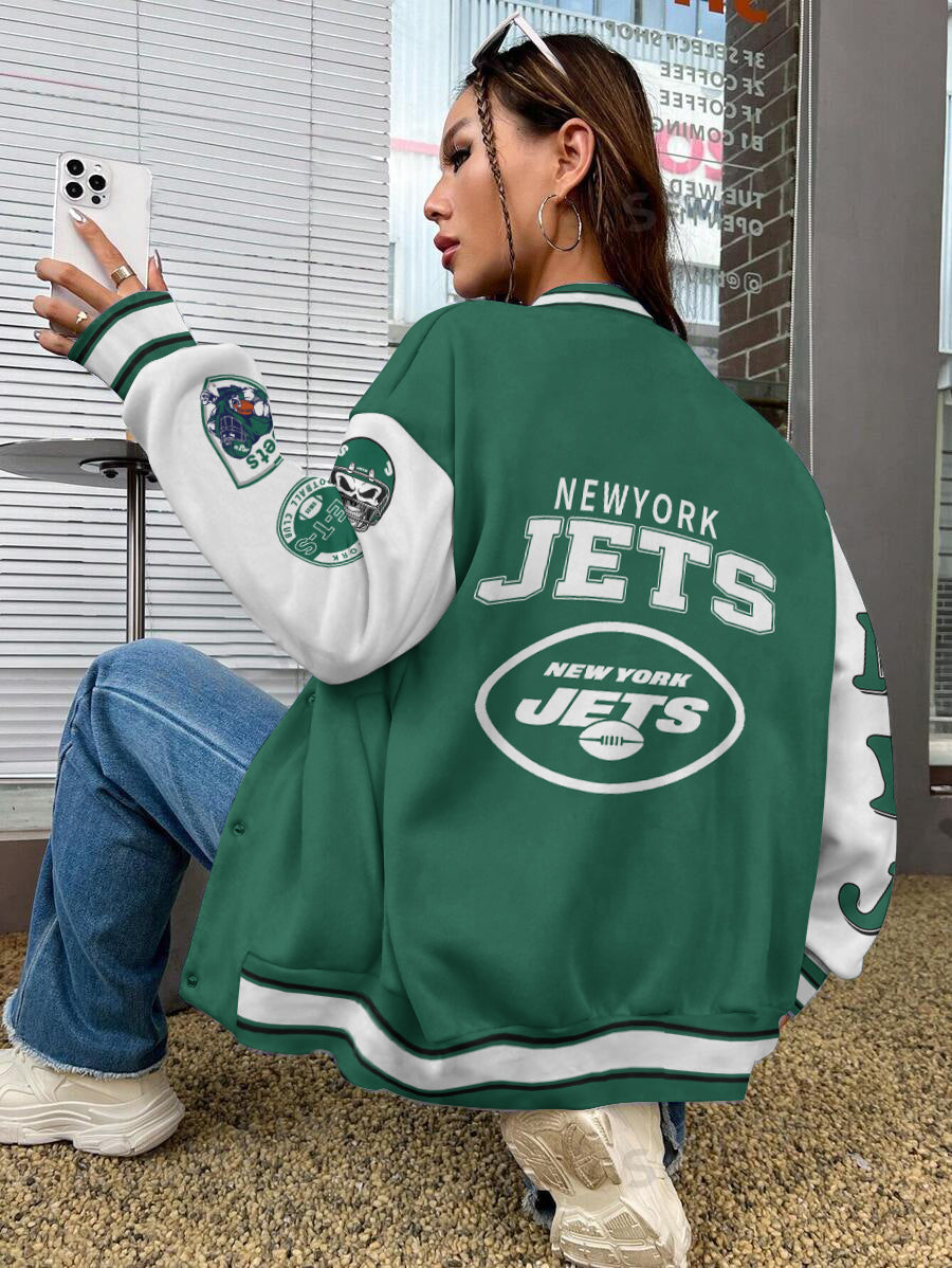 New York Jets National Football League Varsity Jacket AZBTVJK000602