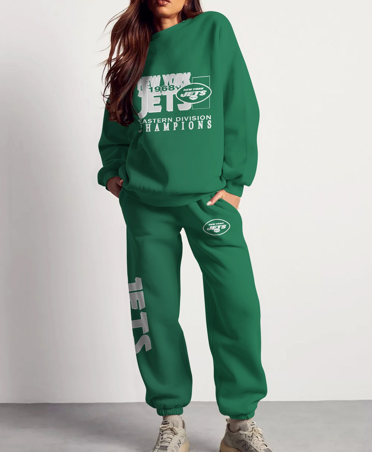 New York Jets Combo 3D Sweatsuit and Sweatpants Unisex CBSP186