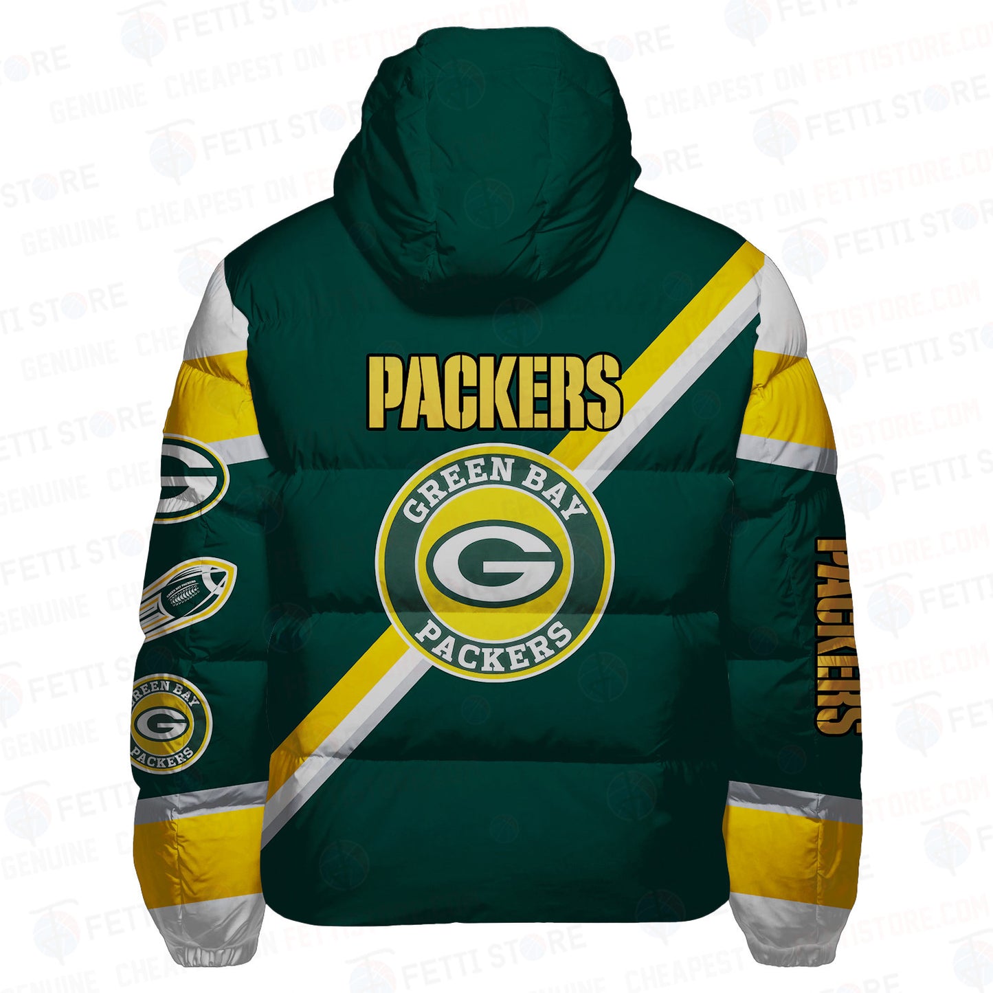 Green Bay Packers CozyCloud Down Jacket AZBTDWJ000138