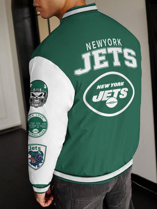 New York Jets National Football League Varsity Jacket AZBTVJK000476