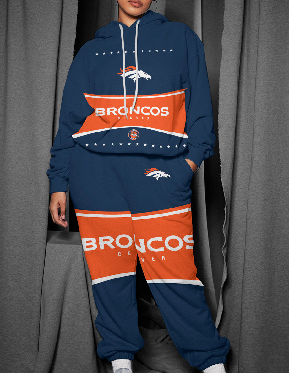 Denver Broncos Combo Pullover Hoodie And Sweatpants AZBTPHSP000158