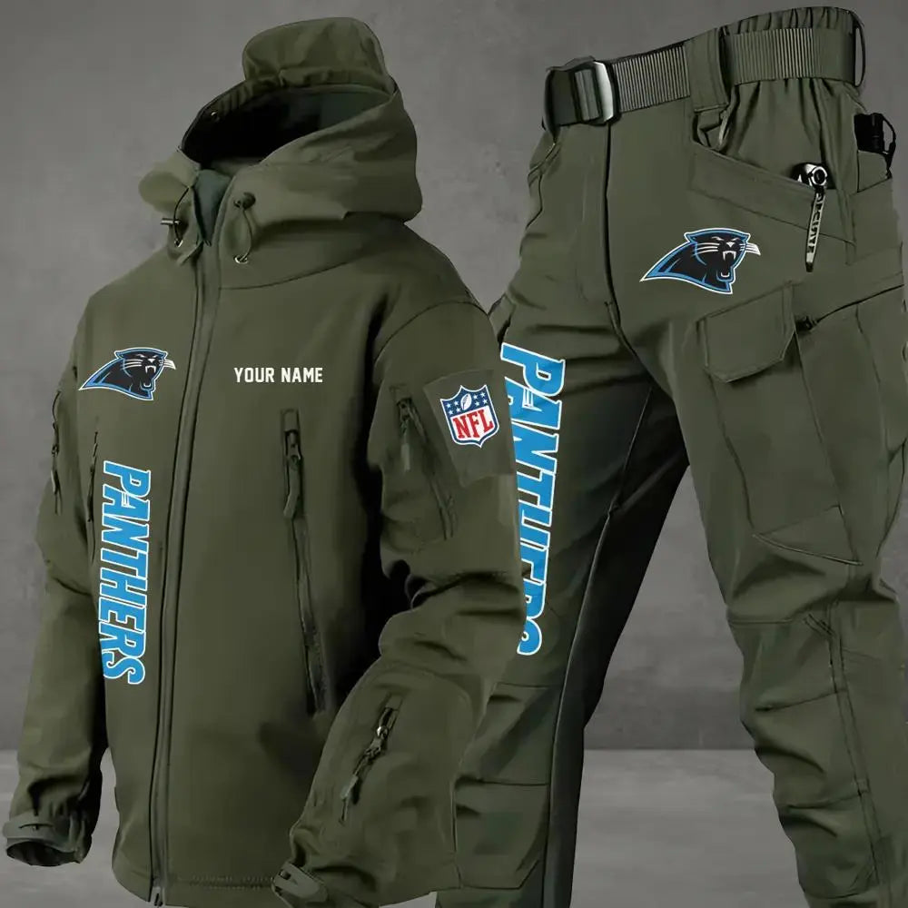 Carolina Panthers Outdoor Jacket and Pants 000151