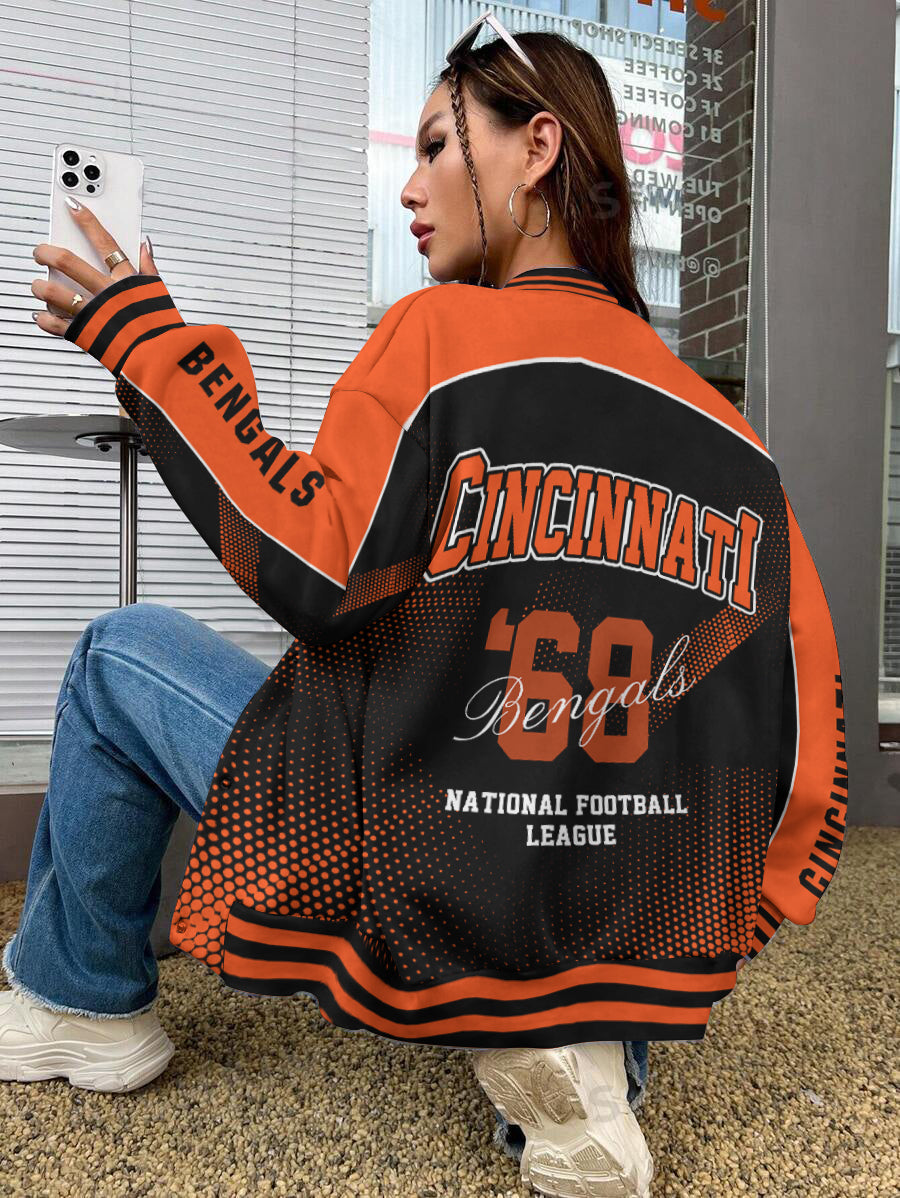 Cincinnati Bengals National Football League Varsity Jacket AZBTVJK000592