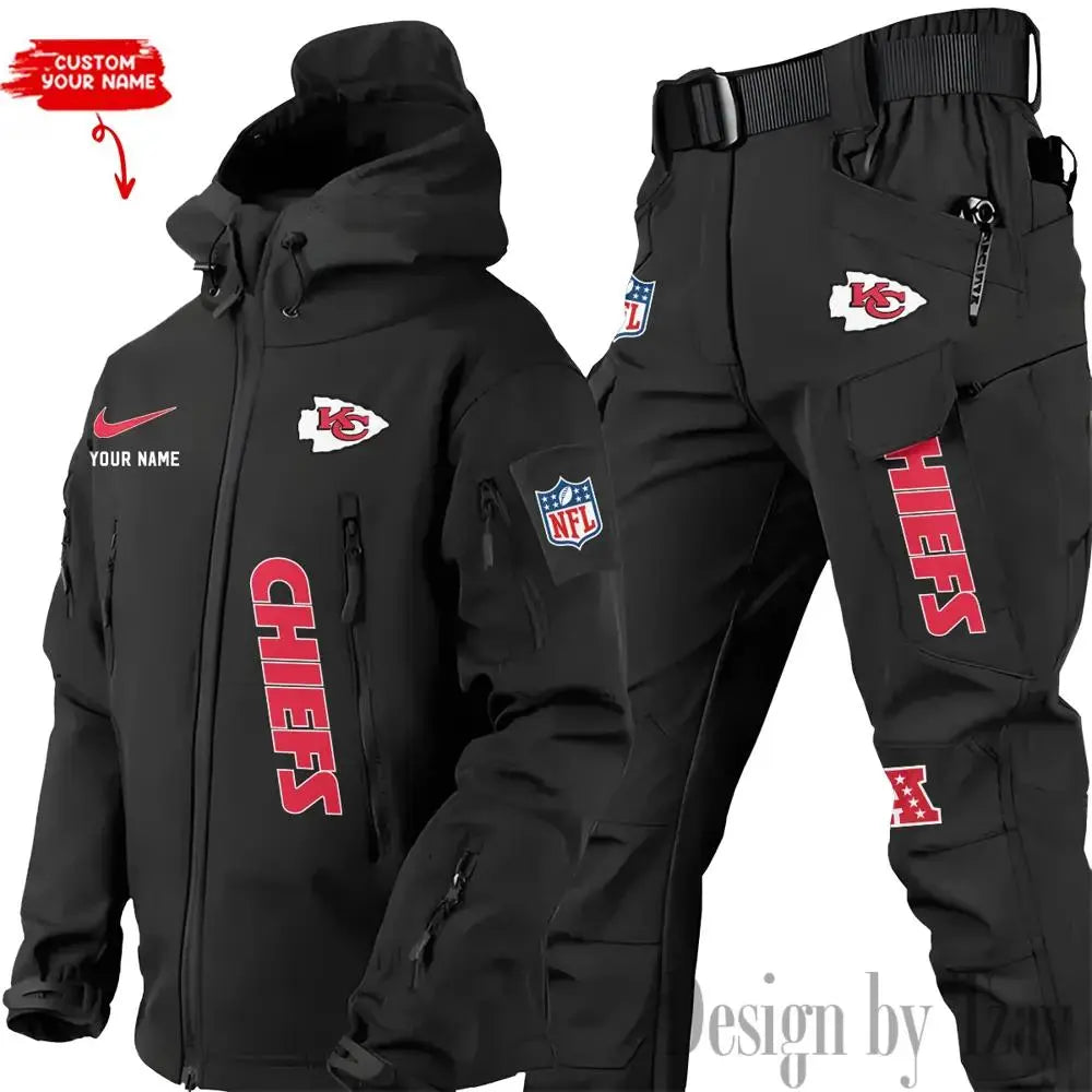Kansas City Chiefs Outdoor Jacket and Pants 000047