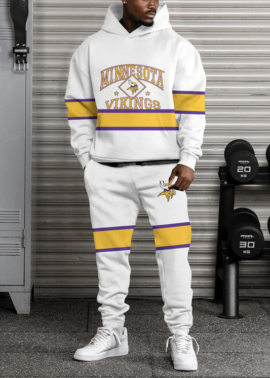Minnesota Vikings Combo Pullover Hoodie And Sweatpants AZBTPHSP000077