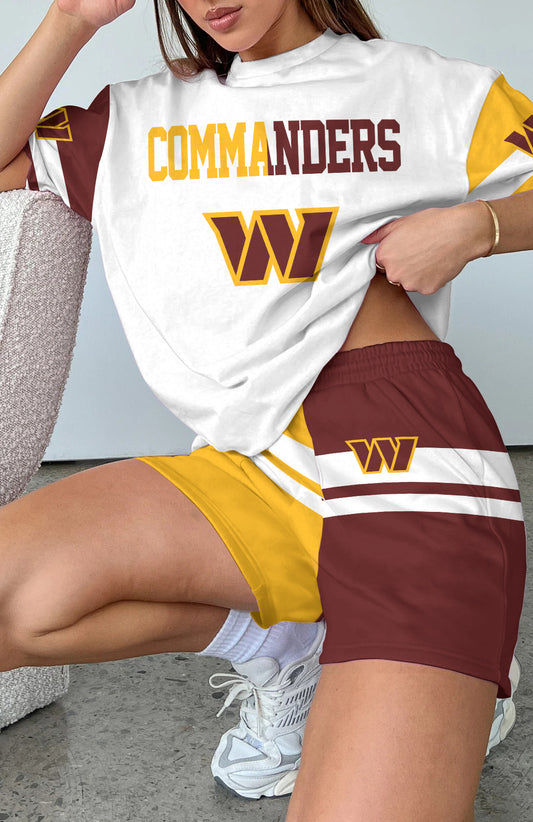 Washington Commanders  Limited Edition Top And Shorts Two-Piece Suits
