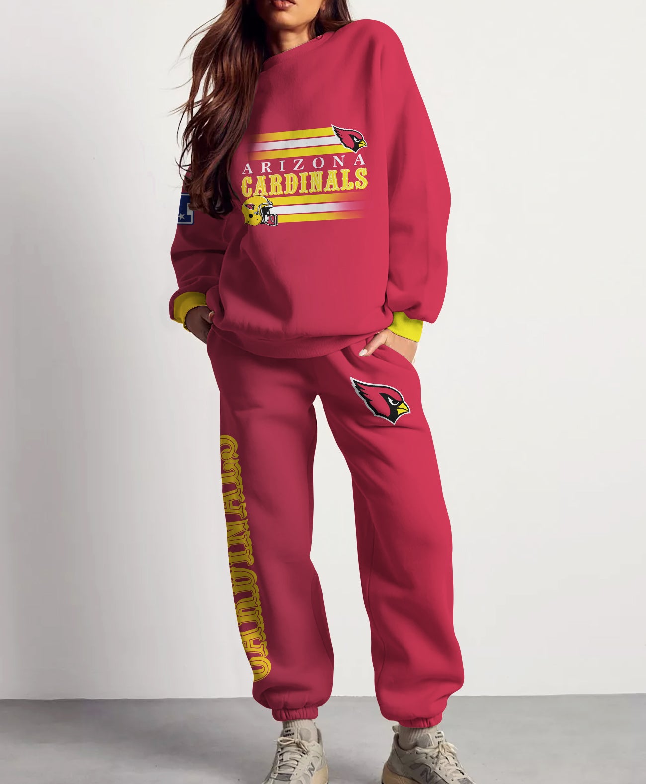 Arizona Cardinals Combo 3D Sweatsuit and Sweatpants Unisex CBSP25