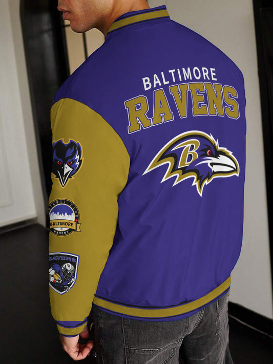 Baltimore Ravens National Football League Varsity Jacket AZBTVJK000454