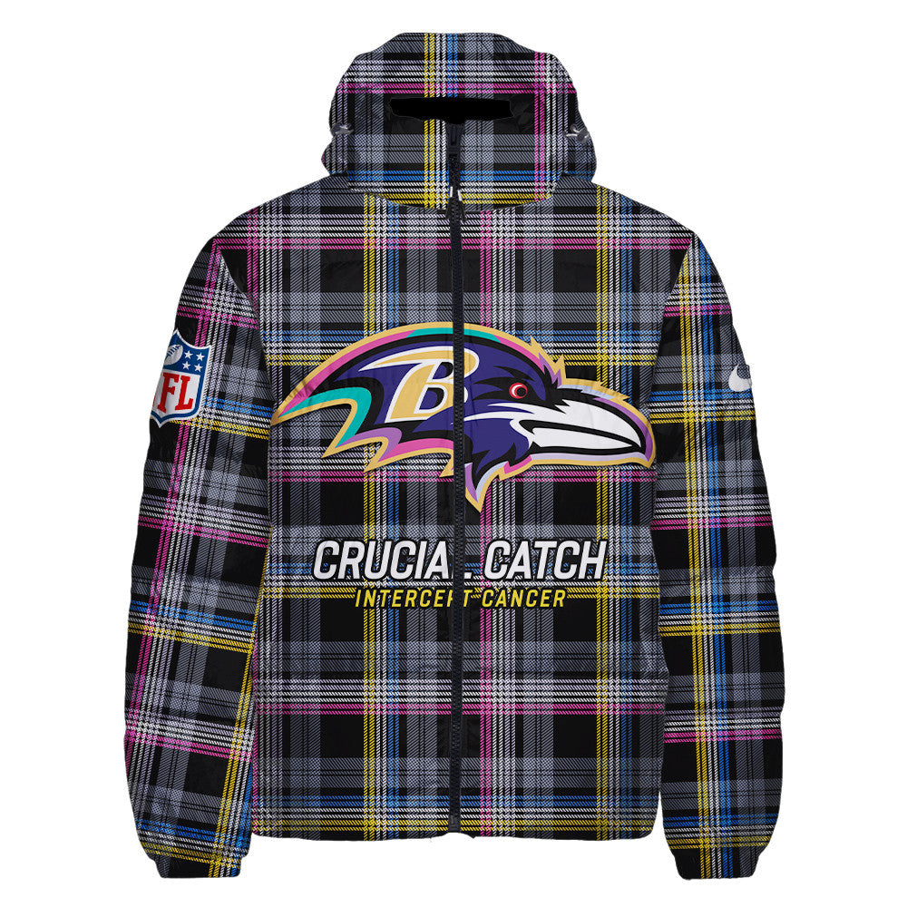 Baltimore Ravens CozyCloud Down Jacket AZBTDWJ000142