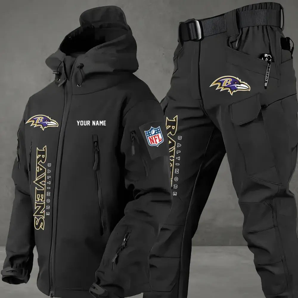 Baltimore Ravens Outdoor Jacket and Pants 000150