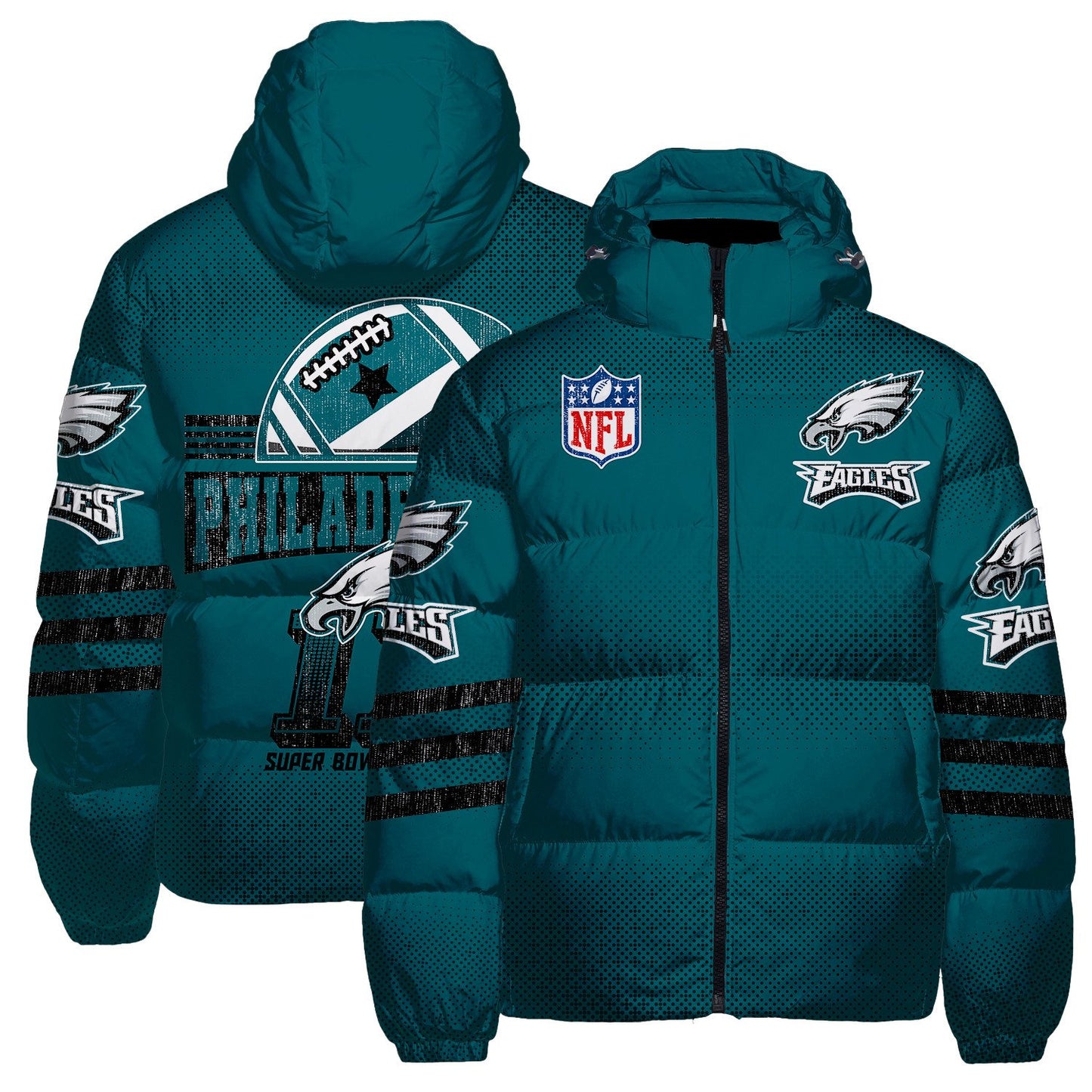 Philadelphia Eagles CozyCloud Down Jacket AZBTDWJ000310