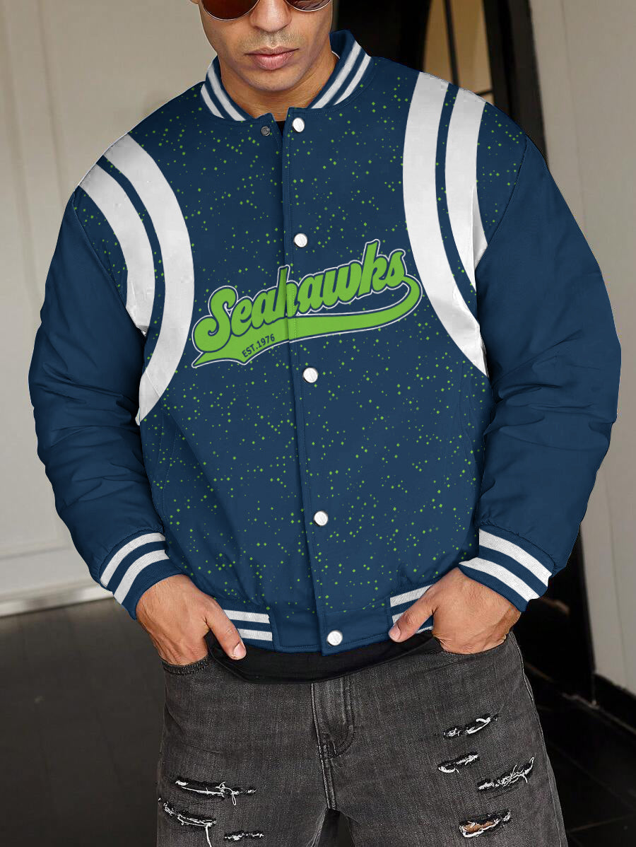 Seattle Seahawks National Football League Varsity Jacket AZBTVJK000444