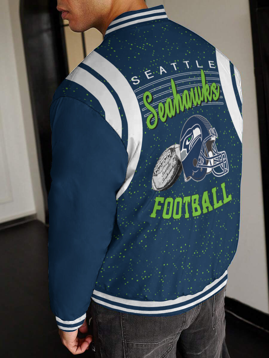 Seattle Seahawks National Football League Varsity Jacket AZBTVJK000444