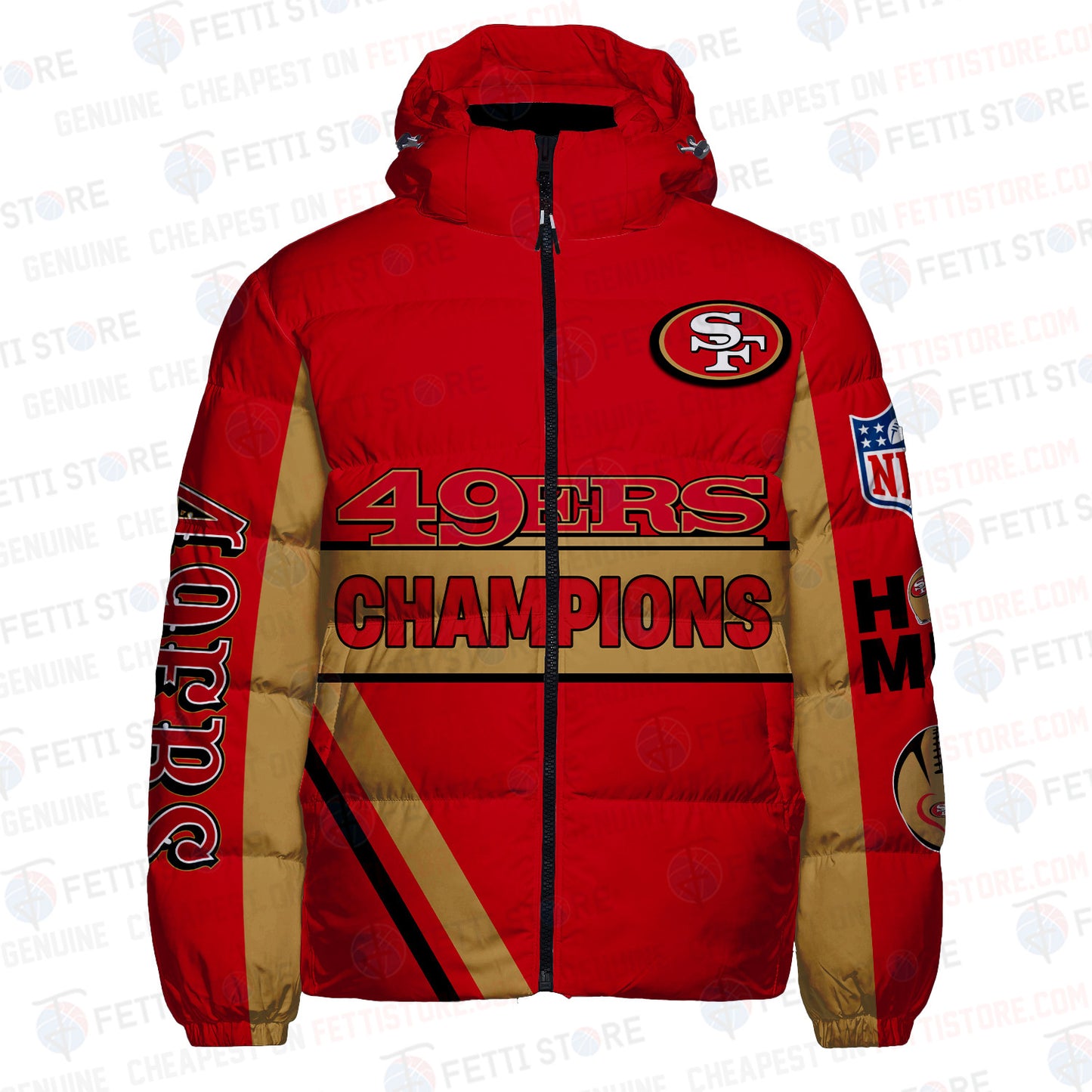 San Francisco 49ers  CozyCloud Down Jacket AZBTDWJ000185