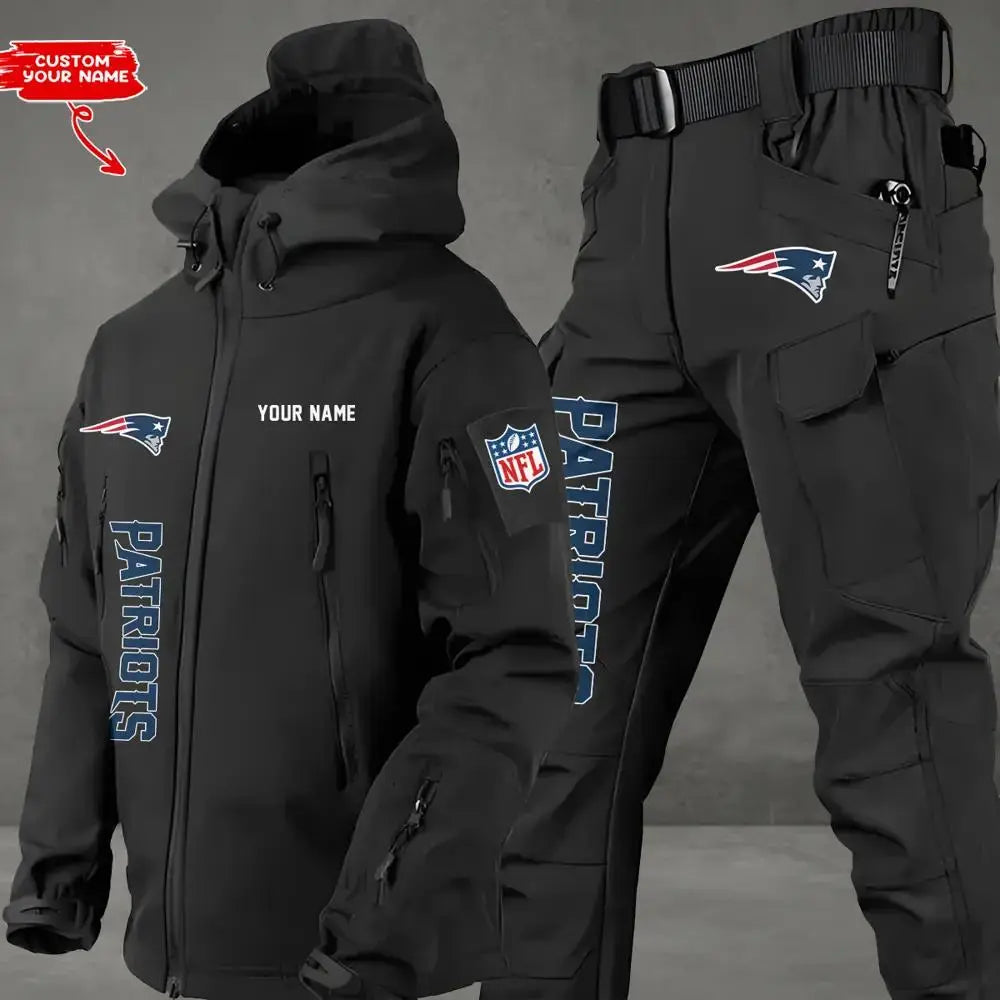 New England Patriots Outdoor Jacket and Pants 000013