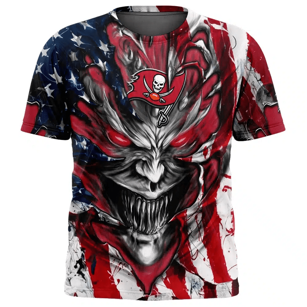 Tampa Bay Buccaneers All Over Printed T-shirt Sweatshirt Hoodie AZCHD597