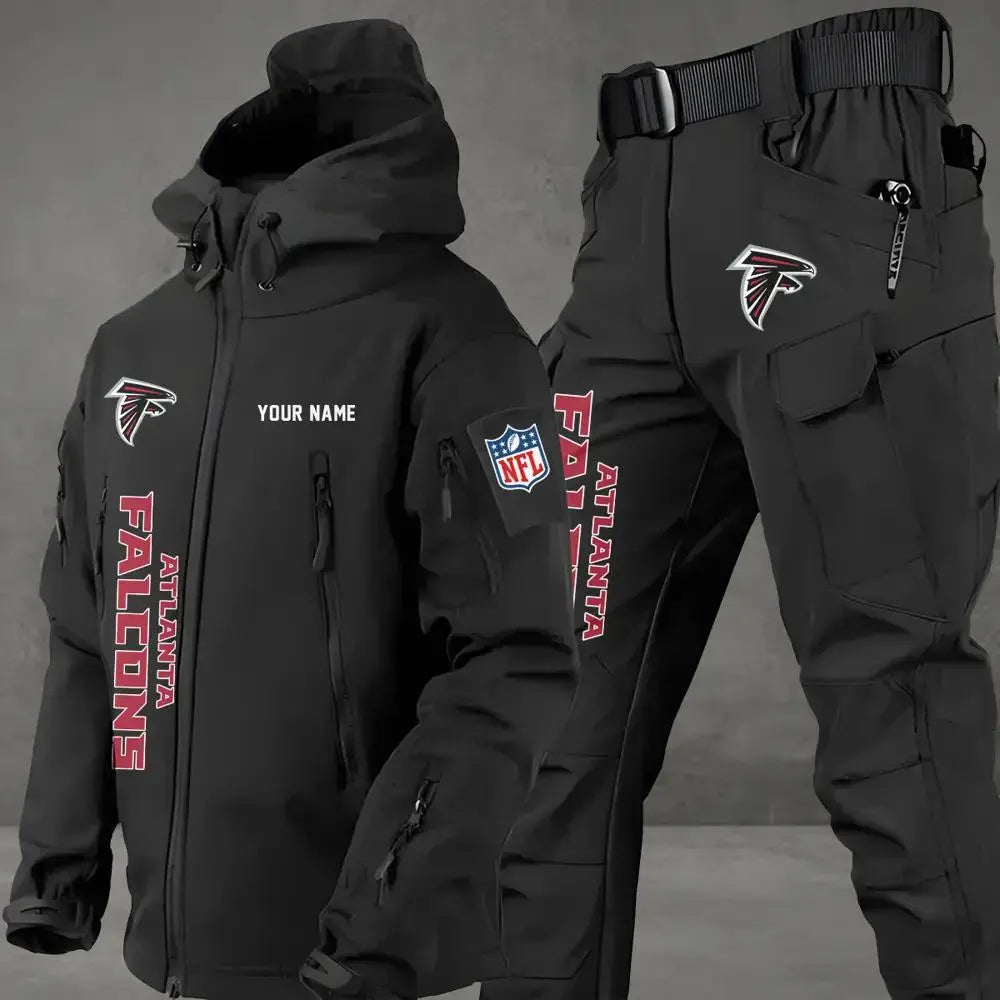 Atlanta Falcons Outdoor Jacket and Pants 000147
