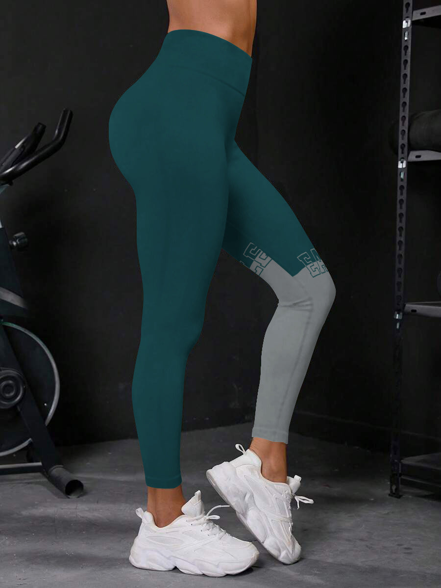 Philadelphia Eagles High Waist Push Up Printed Leggings (3)