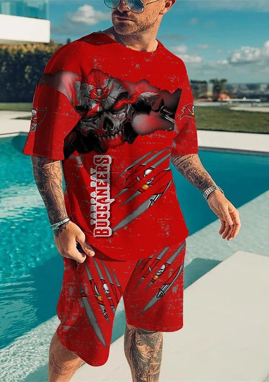 Tampa Bay Buccaneers T-shirt and Shorts AZTS429