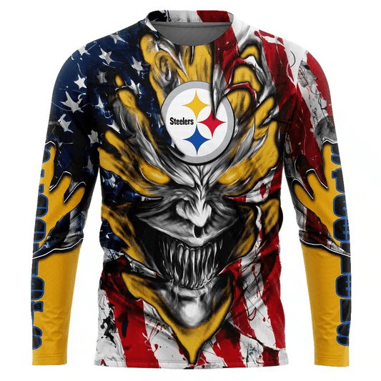 Pittsburgh Steelers All Over Printed T-shirt Sweatshirt Hoodie AZCHD594