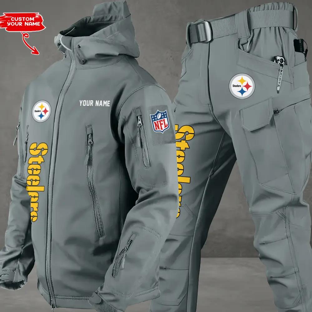 Pittsburgh Steelers Outdoor Jacket and Pants 000014