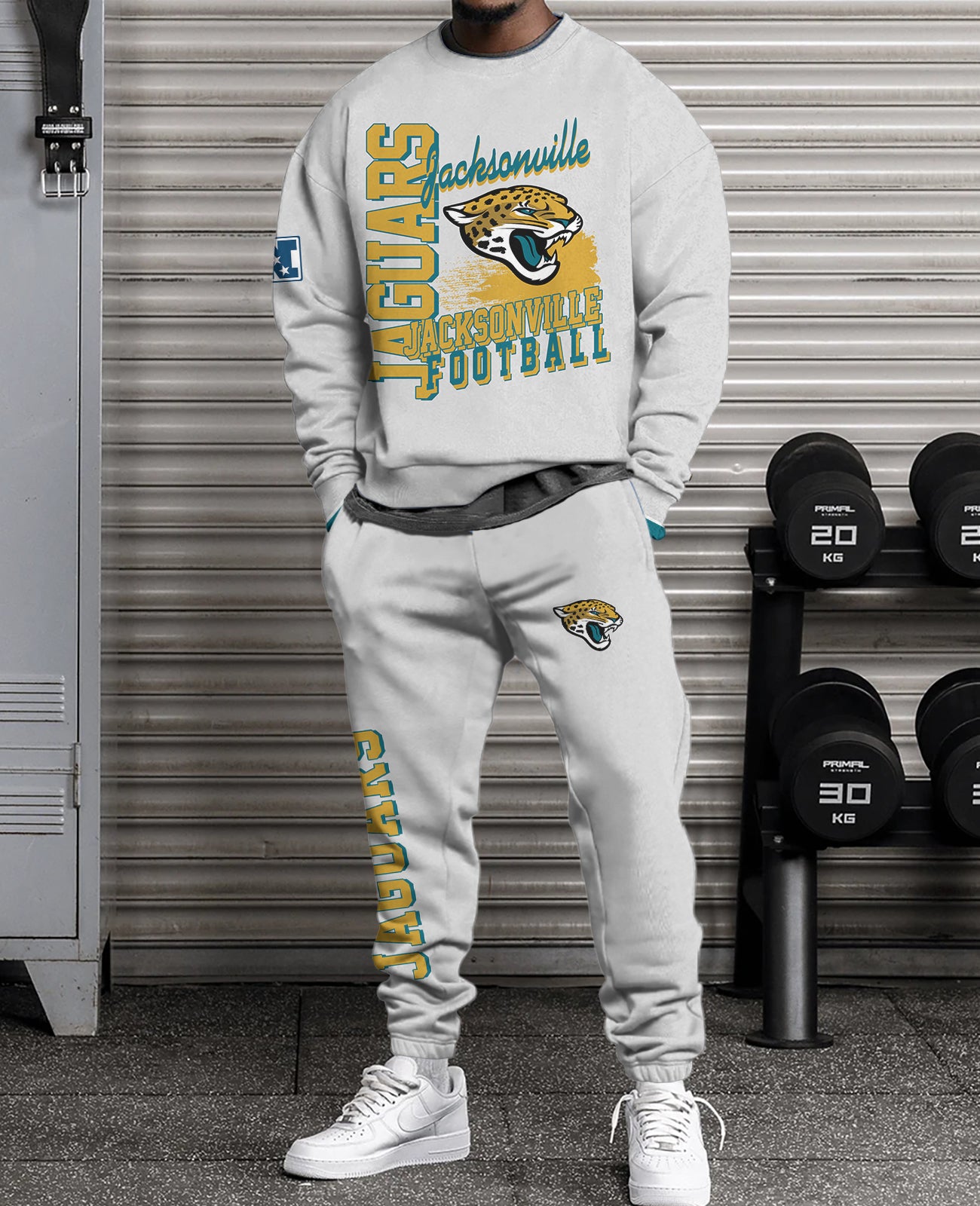Jacksonville Jaguars Combo 3D Sweatsuit and Sweatpants Unisex CBSP38