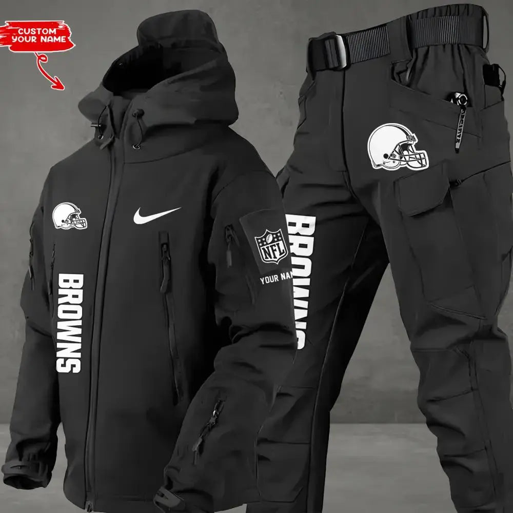 Cleveland Browns Outdoor Jacket and Pants 000030