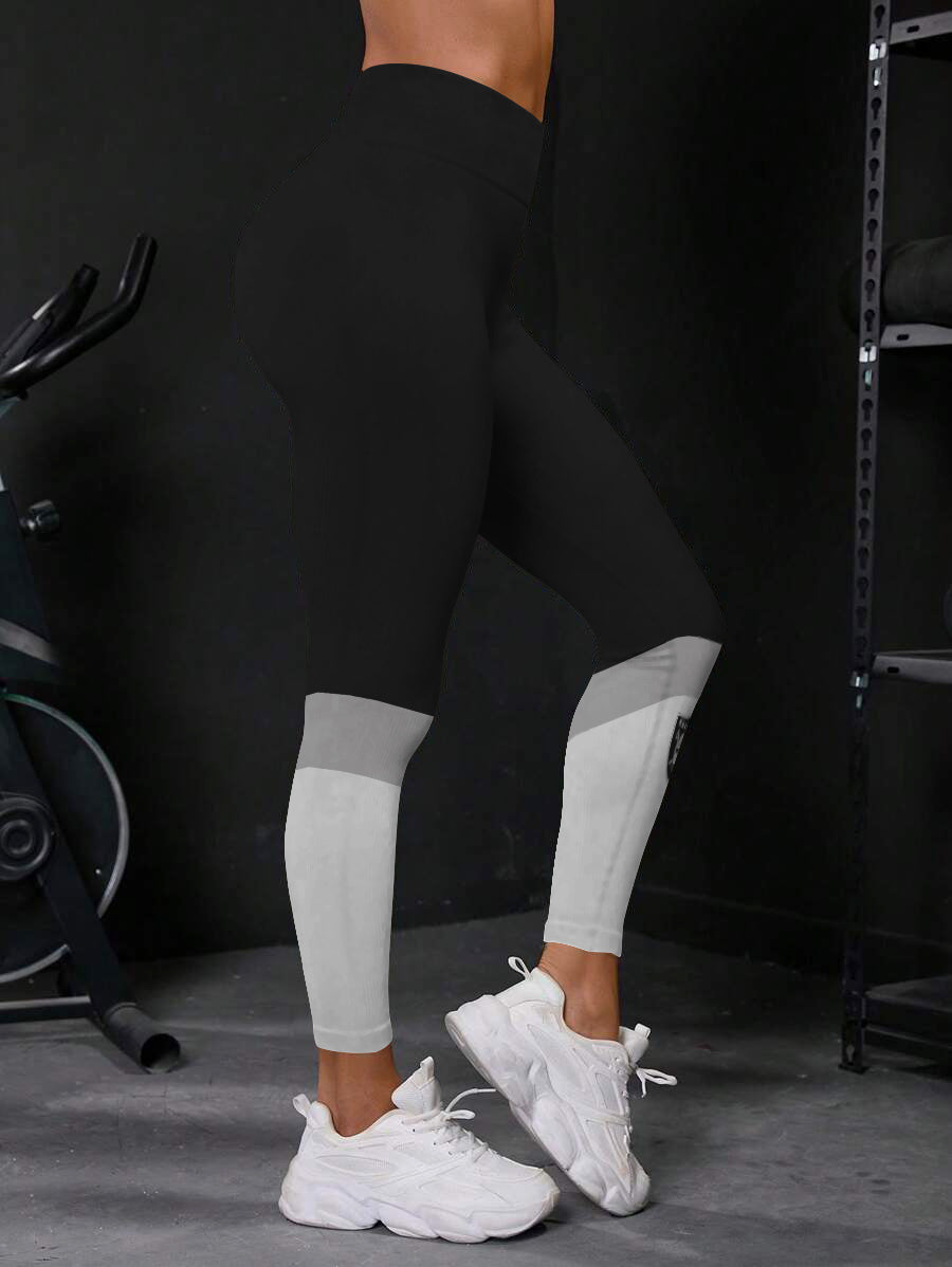 Las Vegas Raiders High Waist Push Up Printed Leggings