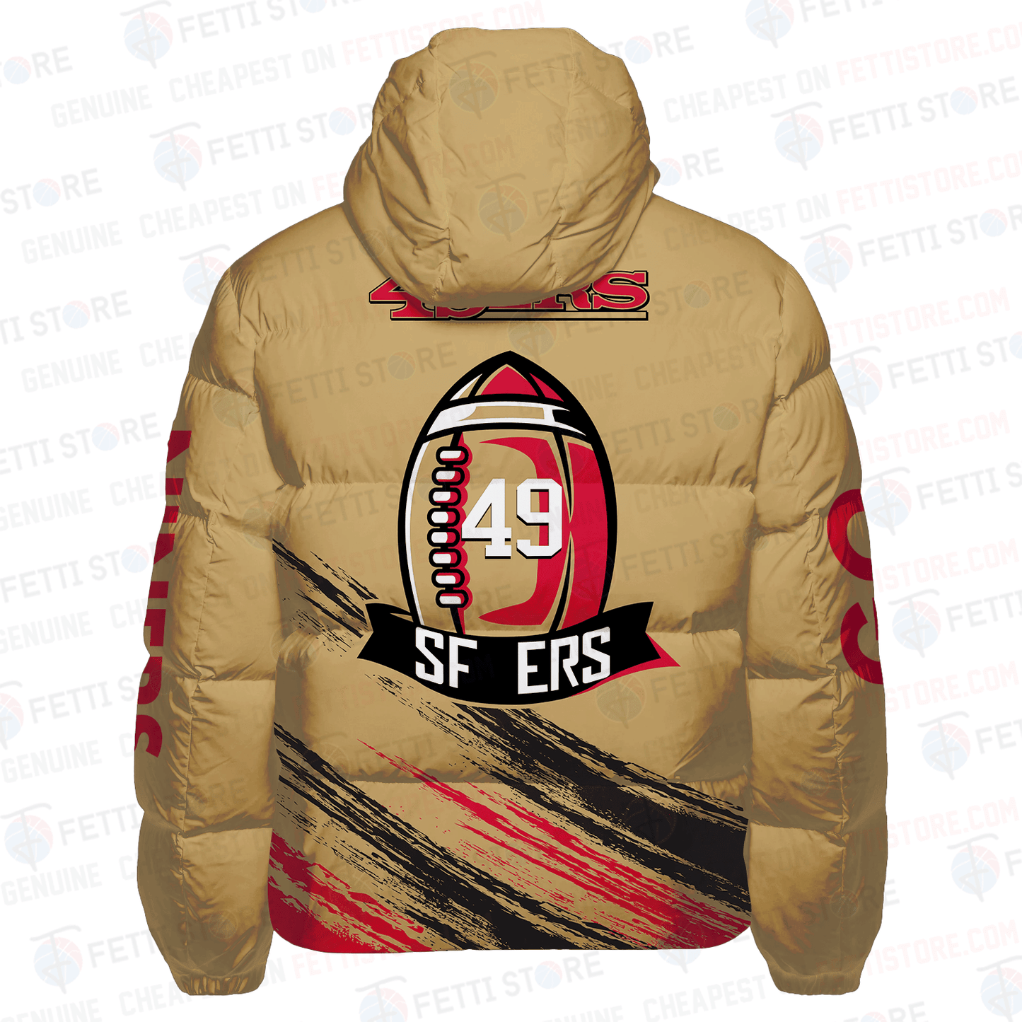 San Francisco 49ers CozyCloud Down Jacket AZBTDWJ000013