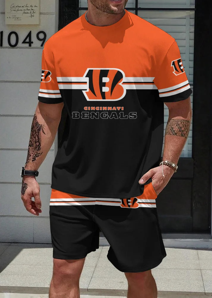 Cincinnati Bengals T-shirt and Shorts AZBTTSAS000067