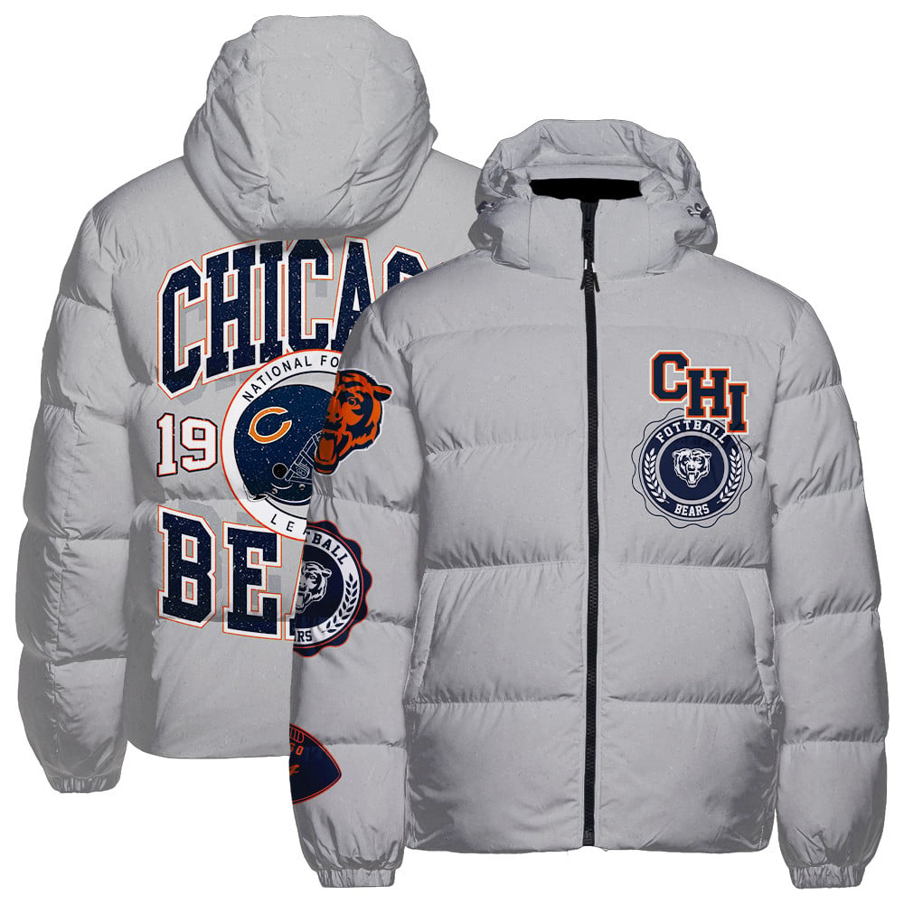 Chicago Bears CozyCloud Down Jacket AZBTDWJ000028