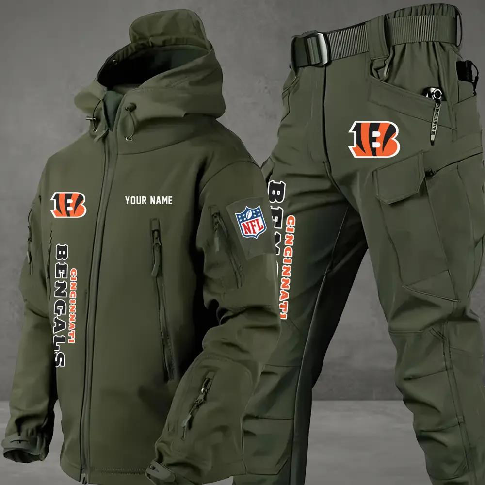 Cincinnati Bengals Outdoor Jacket and Pants 000153