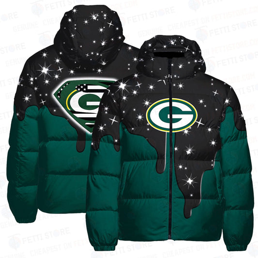 Green Bay Packers CozyCloud Down Jacket AZBTDWJ000034