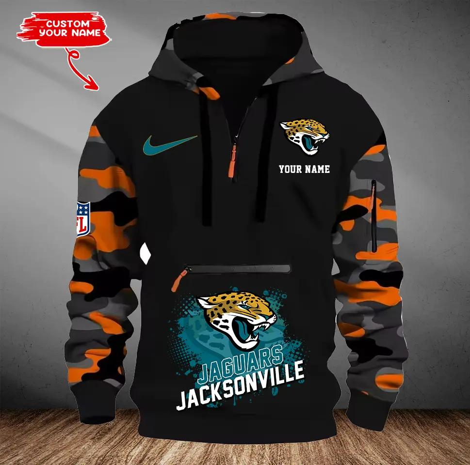 Jacksonville Jaguars Camouflage Hooded Sweatshirt HA46
