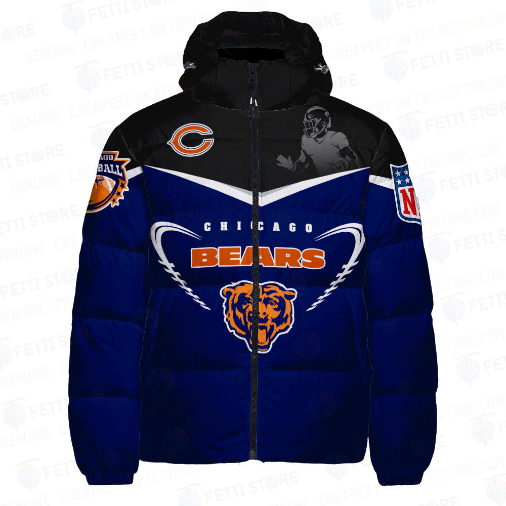 Chicago Bears CozyCloud Down Jacket AZBTDWJ000175