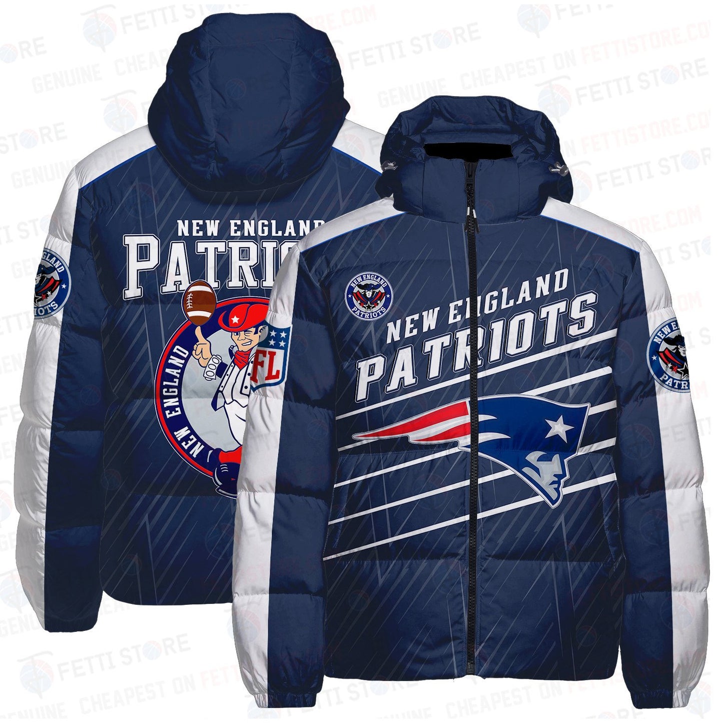 New England Patriots CozyCloud Down Jacket AZBTDWJ000377