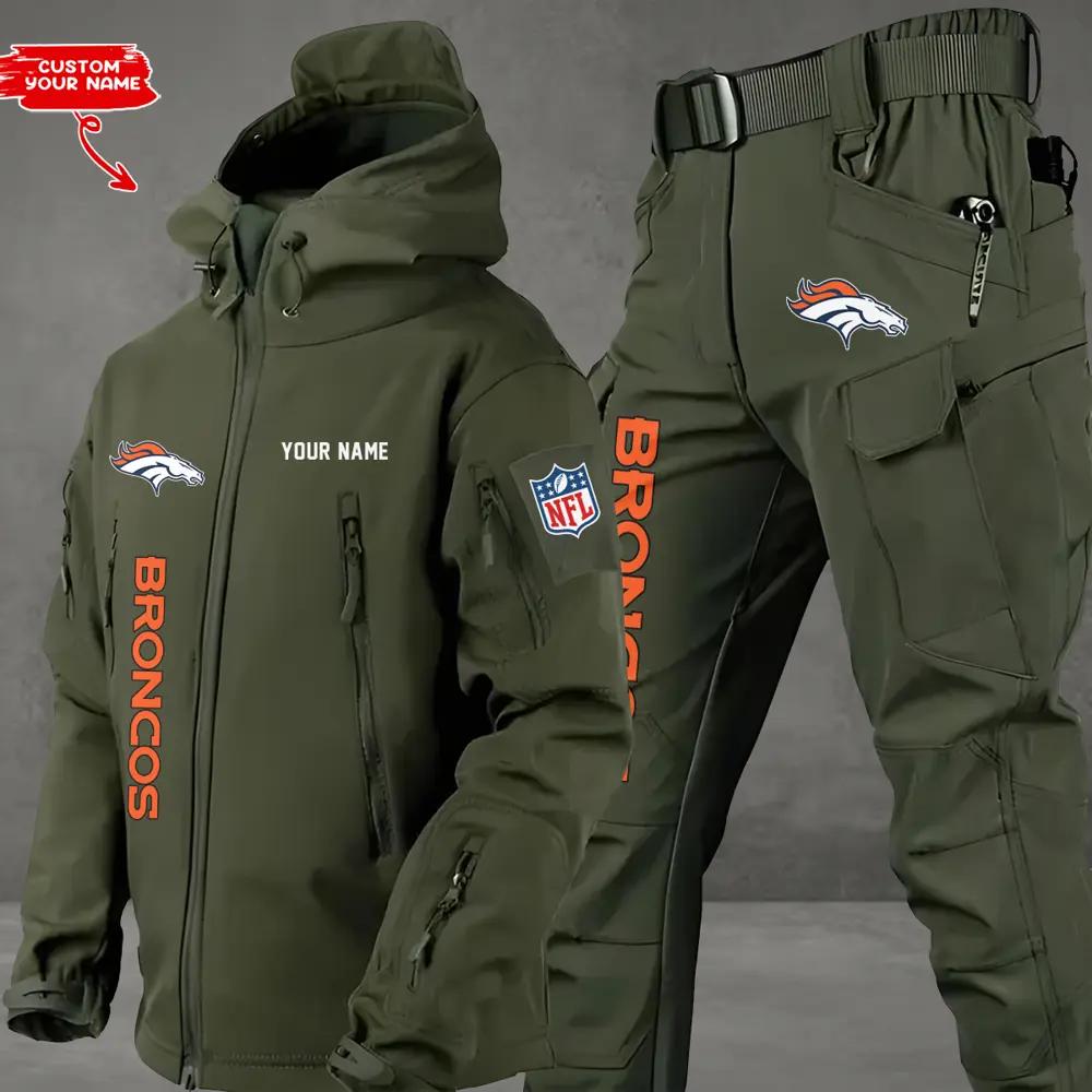 Denver Broncos Outdoor Jacket and Pants 000155