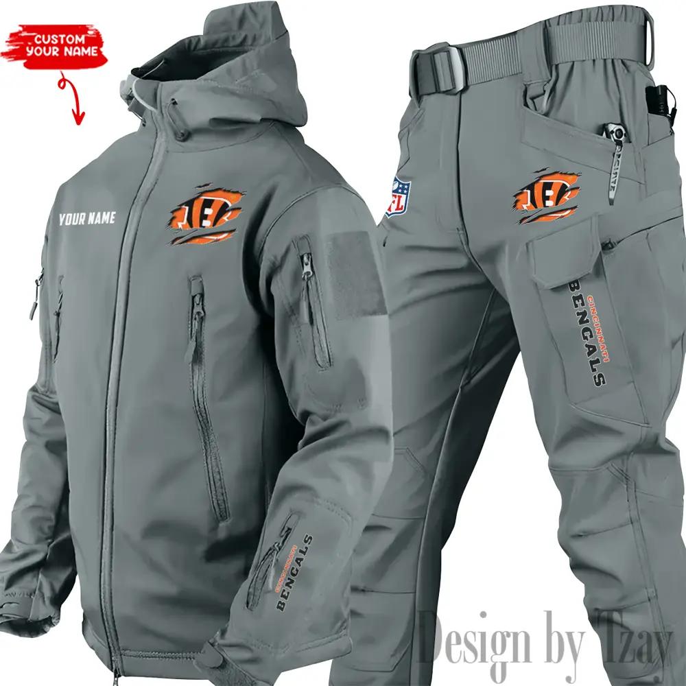 Cincinnati Bengals Outdoor Jacket and Pants 000075