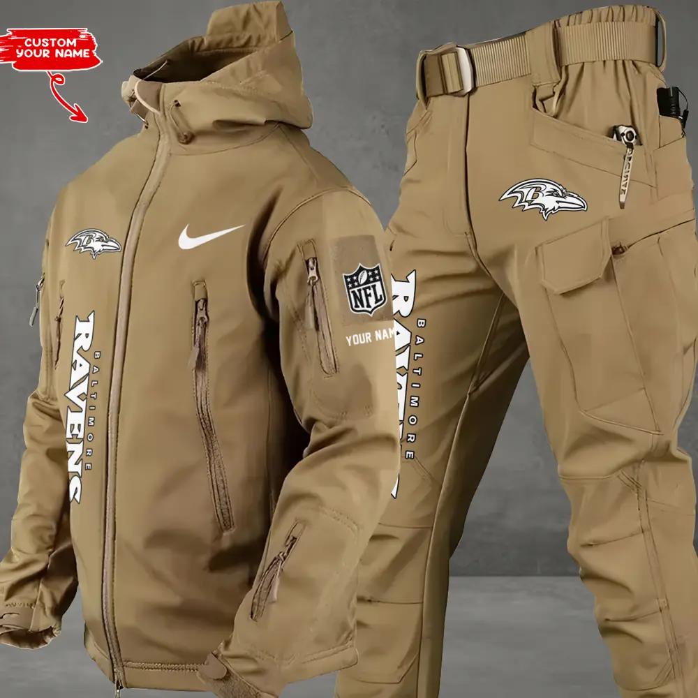 Baltimore Ravens Outdoor Jacket and Pants 000022