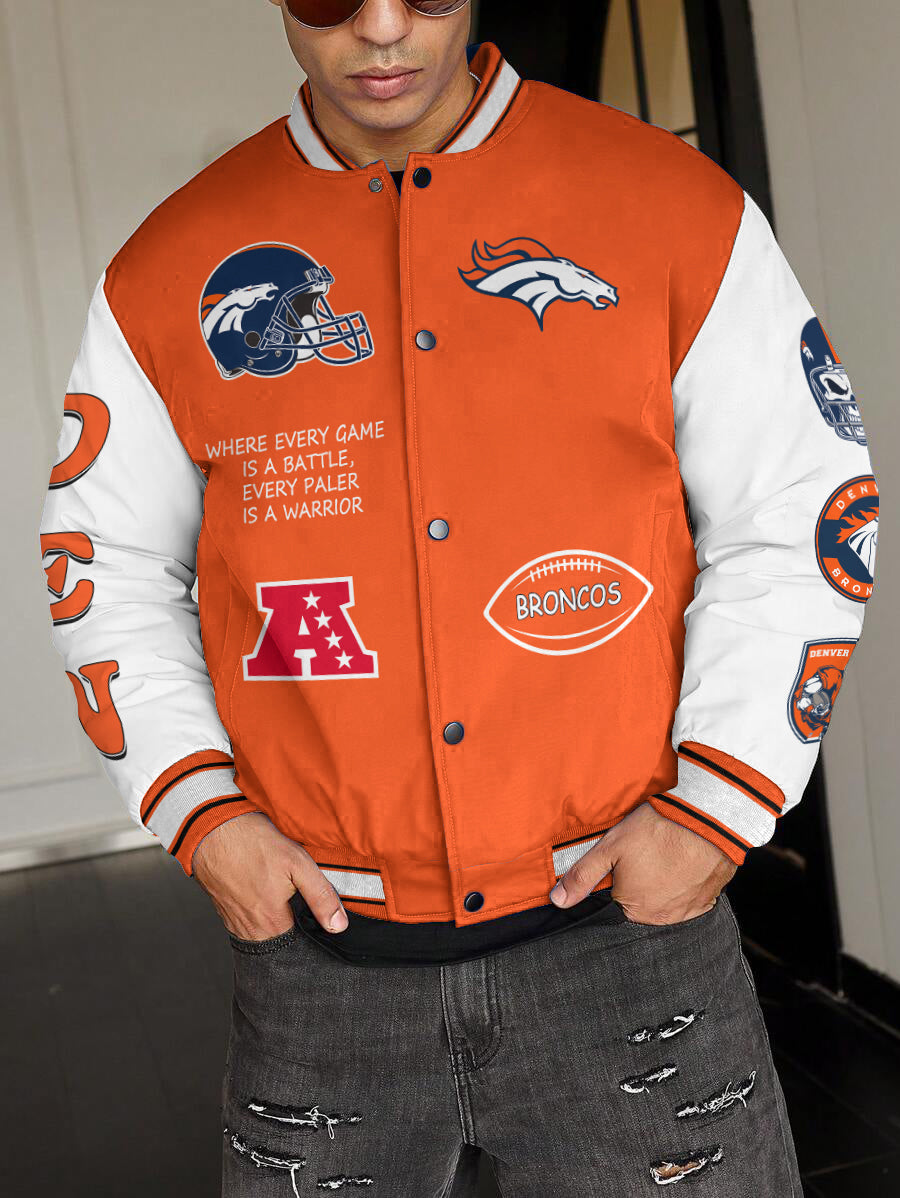 Denver Broncos National Football League Varsity Jacket AZBTVJK000438