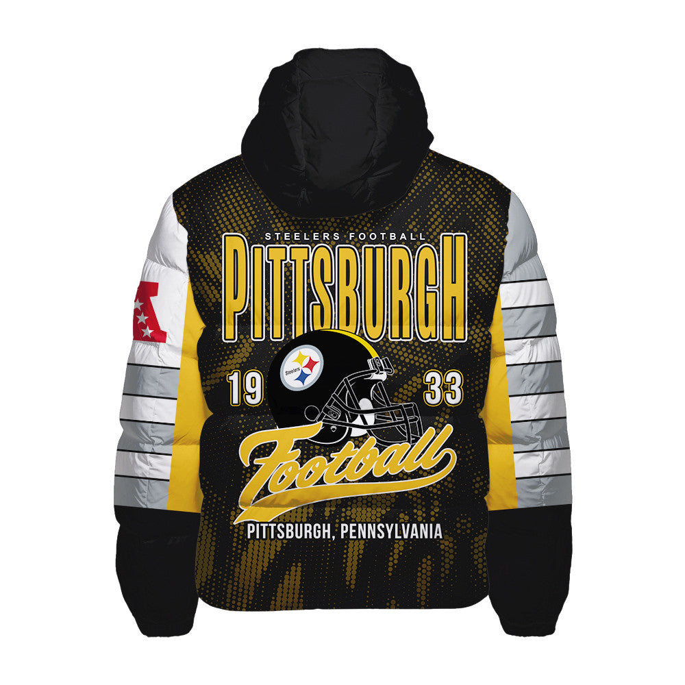 Pittsburgh Steelers CozyCloud Down Jacket AZBTDWJ000275