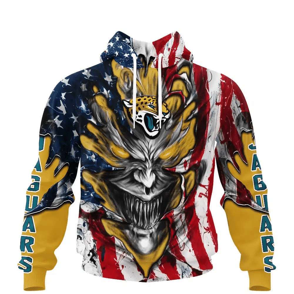 Jacksonville Jaguars All Over Printed T-shirt Sweatshirt Hoodie AZCHD582